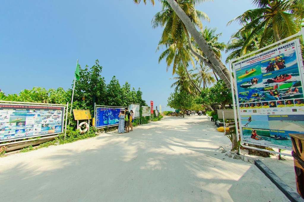 White Sand Lodge Maafushi Bagian luar foto